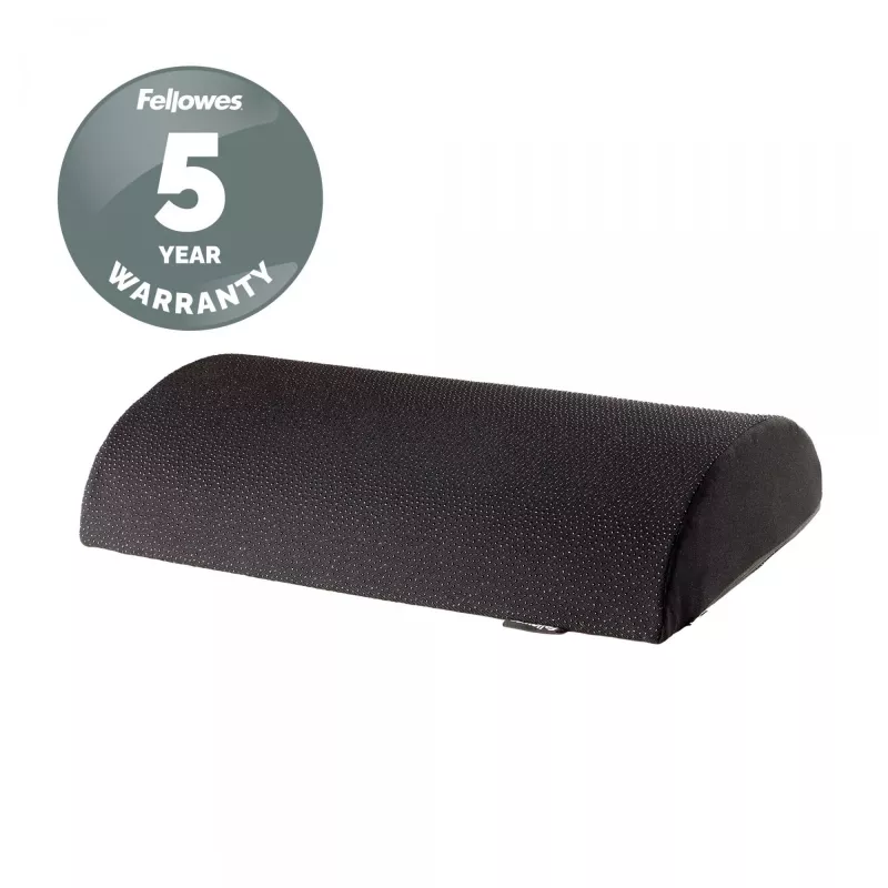 Fellowes kāju balsts zem galda Breyta kāju balsta spilvens, melns, poliesteris, 45 cm, 30 cm, 450 mm, 300 mm