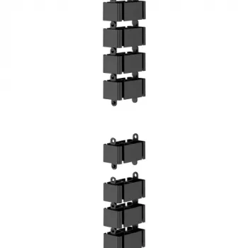 Fellowes 100136871 kabeļu organizators Galda kabeļu uzmava Melna 1 gab.