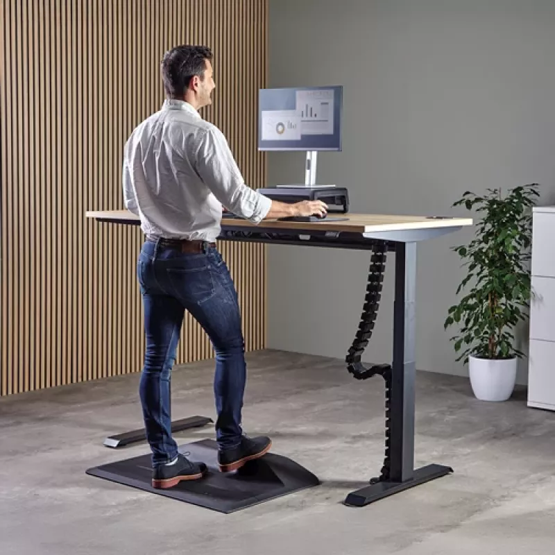 Fellowes 100136871 kabeļu organizators Galda kabeļu uzmava Melna 1 gab.