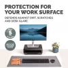 Fellowes Computer Desk Mat ar neslīdošu pamatni Breyta Desk Mat ar antibakteriālu aizsardzību pelēks