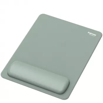 Fellowes Breyta XL pele Mat Wrist Rest XL pele Pad Wrist Support with Antibacterial Protection Ergonomic pele Mat Sage