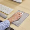 Fellowes plaukstas balsts Breyta Palm Rest ar antibakteriālu aizsardzību, ergonomisks plaukstas atbalsts, pelēks
