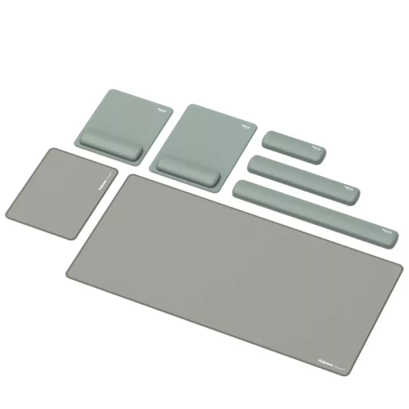 Fellowes Wrist Rest Breyta Palm Rest ar antibakteriālu aizsardzību ergonomisks plaukstas balsts salvijas krāsā