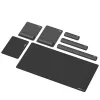 Fellowes tastatūra Wrist Rest Breyta Compact tastatūra Wrist Support with Antibacterial Protection Ergonomic Wrist Support Melns