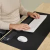 Fellowes klaviatūras plaukstu balsts Breyta klaviatūras plaukstu atbalsts ar antibakteriālu aizsardzību, ergonomisks plaukstu atbalsts, melns