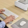 Fellowes tastatūra Wrist Rest Breyta Tastatūras plaukstu balsts ar antibakteriālu aizsardzību Ergonomisks plaukstu balsts Pelēks