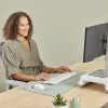 Fellowes Breyta™ tastatūras plaukstu balsts – antibakteriāla aizsardzība, ergonomisks plaukstu atbalsts, salvijas zaļā krāsā