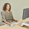 Fellowes tastatūra Wrist Rest Breyta Compact tastatūra Wrist Support with Antibacterial Protection Ergonomic Wrist Support Sage
