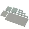 Fellowes tastatūra Wrist Rest Breyta Compact tastatūra Wrist Support with Antibacterial Protection Ergonomic Wrist Support Sage