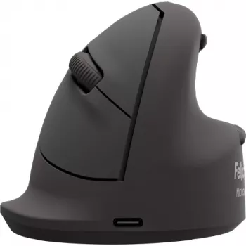 Fellowes Vertical Wireless pele Breyta Plus+ Ergonomic Left Handed Vertical pele ar antibakteriālu aizsardzību, liels