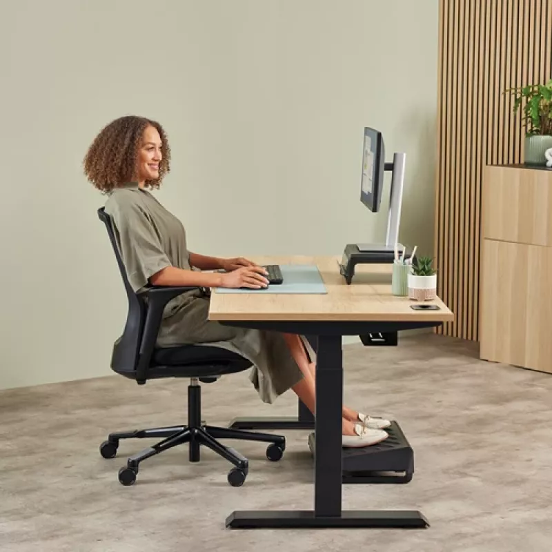 Fellowes Vertical Wireless pele Breyta Plus+ Ergonomic Left Handed Vertical pele ar antibakteriālu aizsardzību, liels