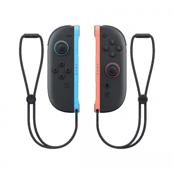 Nintendo Joy-Con 2 (L)/(R) Gaiši zila/Gaiši sarkana, kursorsvira, Nintendo Switch 2, tveršanas poga, D-pad, sākuma poga, analogais / digitālais, bezvadu, Bluetooth