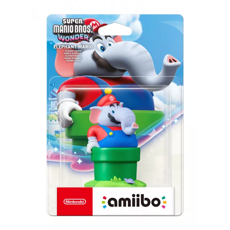 Nintendo Amiibo Elephant Mario interaktīvā spēļu figūra