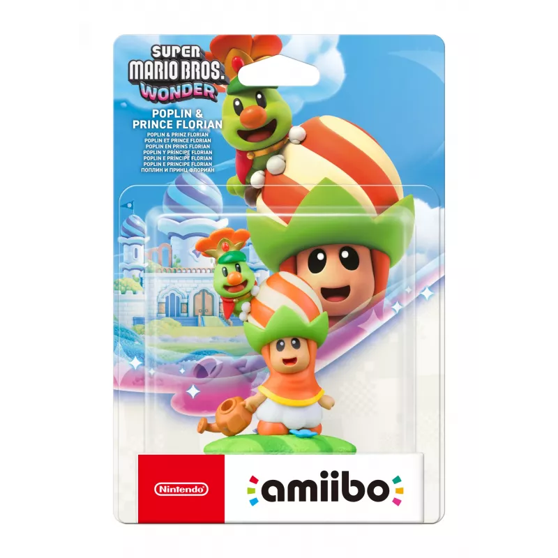 Nintendo Amiibo Poplin & Prince Florian interaktīva spēļu figūriņa