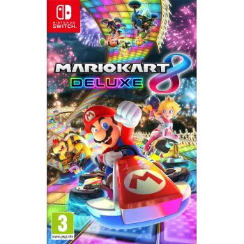 Nintendo Mario Kart 8 Deluxe Standarta Vācu, Angļu, Franču, Itāļu, Japāņu, Holandiešu, Portugāļu, Krievu Nintendo Switch