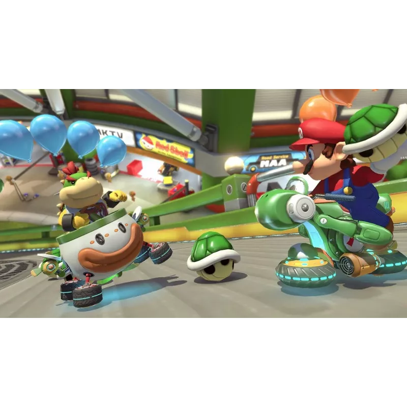 Nintendo Mario Kart 8 Deluxe Standarta Vācu, Angļu, Franču, Itāļu, Japāņu, Holandiešu, Portugāļu, Krievu Nintendo Switch