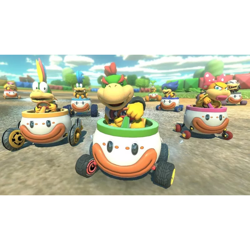 Nintendo Mario Kart 8 Deluxe Standarta Vācu, Angļu, Franču, Itāļu, Japāņu, Holandiešu, Portugāļu, Krievu Nintendo Switch
