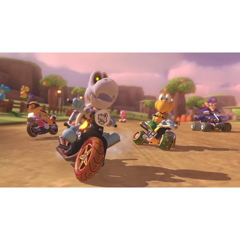 Nintendo Mario Kart 8 Deluxe Standarta Vācu, Angļu, Franču, Itāļu, Japāņu, Holandiešu, Portugāļu, Krievu Nintendo Switch