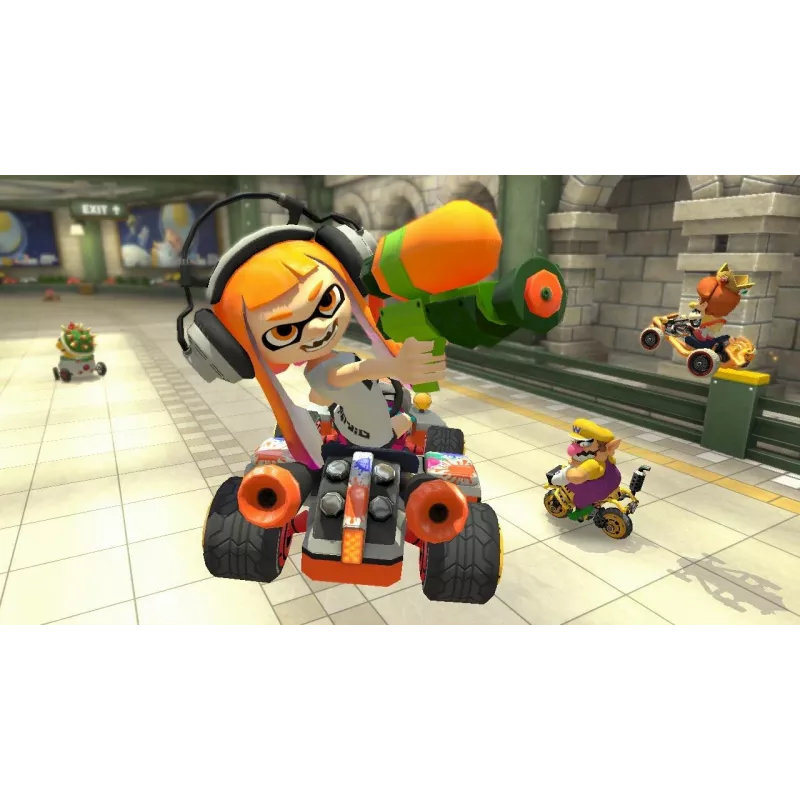 Nintendo Mario Kart 8 Deluxe Standarta Vācu, Angļu, Franču, Itāļu, Japāņu, Holandiešu, Portugāļu, Krievu Nintendo Switch