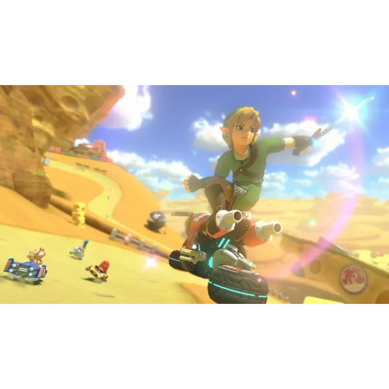 Nintendo Mario Kart 8 Deluxe Standarta Vācu, Angļu, Franču, Itāļu, Japāņu, Holandiešu, Portugāļu, Krievu Nintendo Switch