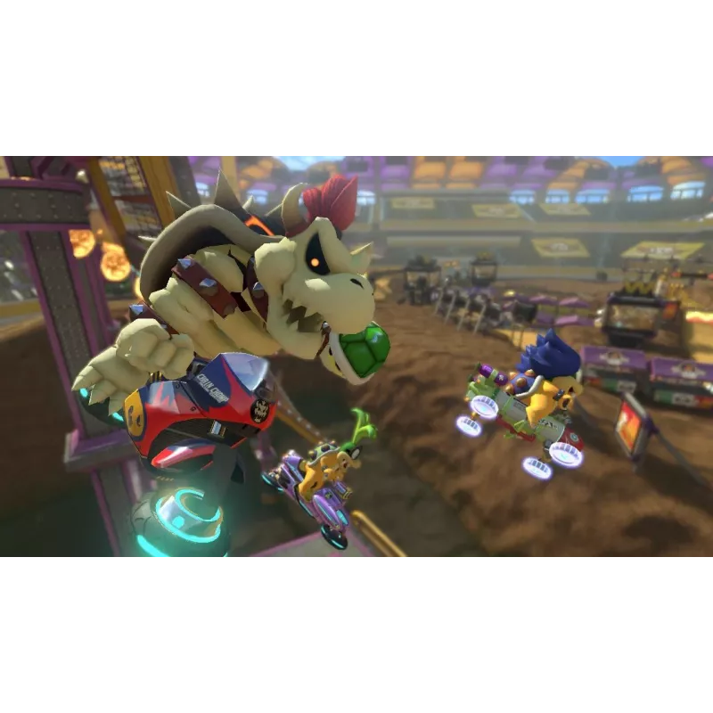 Nintendo Mario Kart 8 Deluxe Standarta Vācu, Angļu, Franču, Itāļu, Japāņu, Holandiešu, Portugāļu, Krievu Nintendo Switch