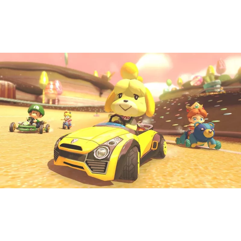 Nintendo Mario Kart 8 Deluxe Standarta Vācu, Angļu, Franču, Itāļu, Japāņu, Holandiešu, Portugāļu, Krievu Nintendo Switch