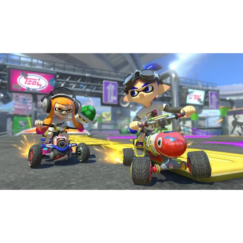 Nintendo Mario Kart 8 Deluxe Standarta Vācu, Angļu, Franču, Itāļu, Japāņu, Holandiešu, Portugāļu, Krievu Nintendo Switch