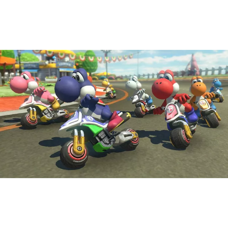 Nintendo Mario Kart 8 Deluxe Standarta Vācu, Angļu, Franču, Itāļu, Japāņu, Holandiešu, Portugāļu, Krievu Nintendo Switch