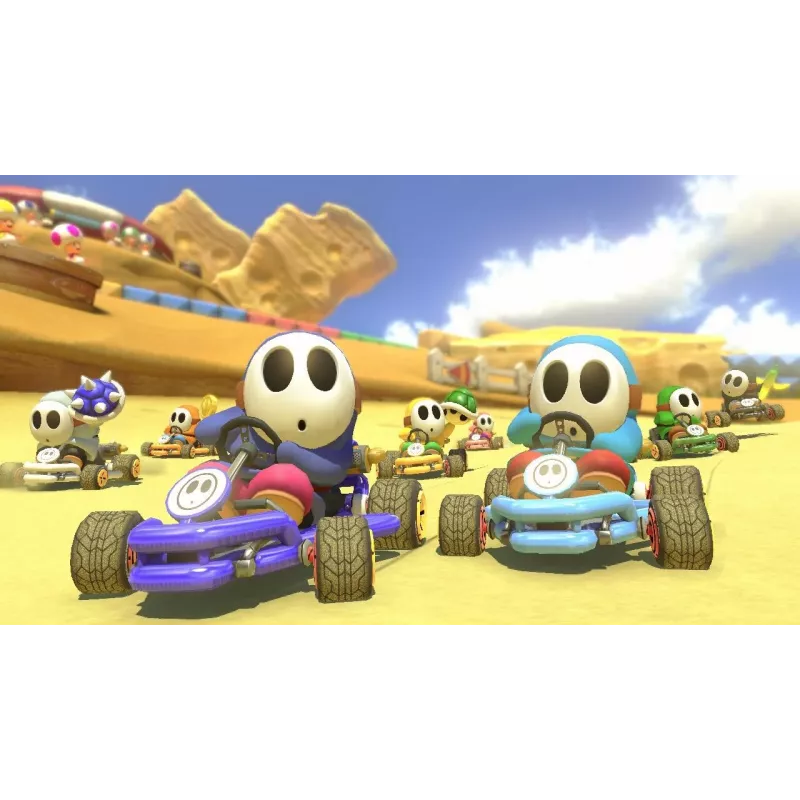 Nintendo Mario Kart 8 Deluxe Standarta Vācu, Angļu, Franču, Itāļu, Japāņu, Holandiešu, Portugāļu, Krievu Nintendo Switch