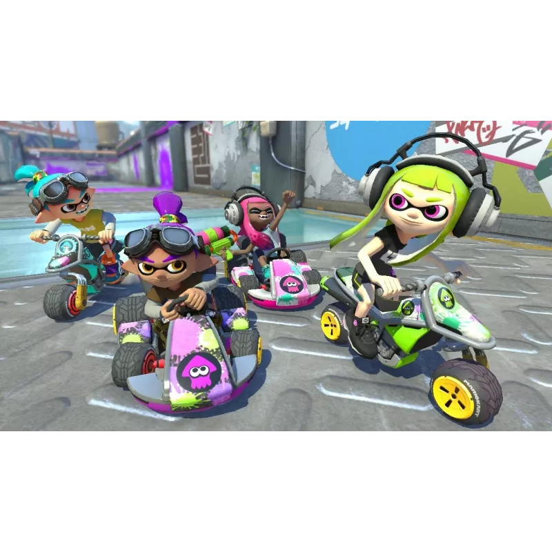 Nintendo Mario Kart 8 Deluxe Standarta Vācu, Angļu, Franču, Itāļu, Japāņu, Holandiešu, Portugāļu, Krievu Nintendo Switch