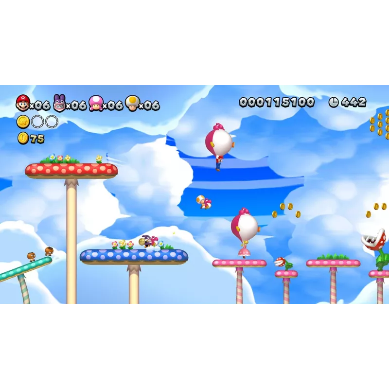 Nintendo New Super Mario Bros. U Deluxe, Switch vācu, angļu Nintendo Switch