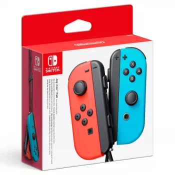 Nintendo Joy-Con zils, sarkans Bluetooth spēļu pults Analogs / digitāls Nintendo Switch