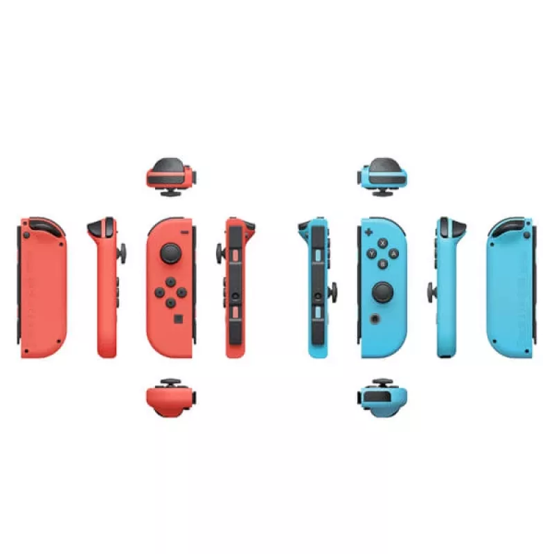 Nintendo Joy-Con zils, sarkans Bluetooth spēļu pults Analogs / digitāls Nintendo Switch