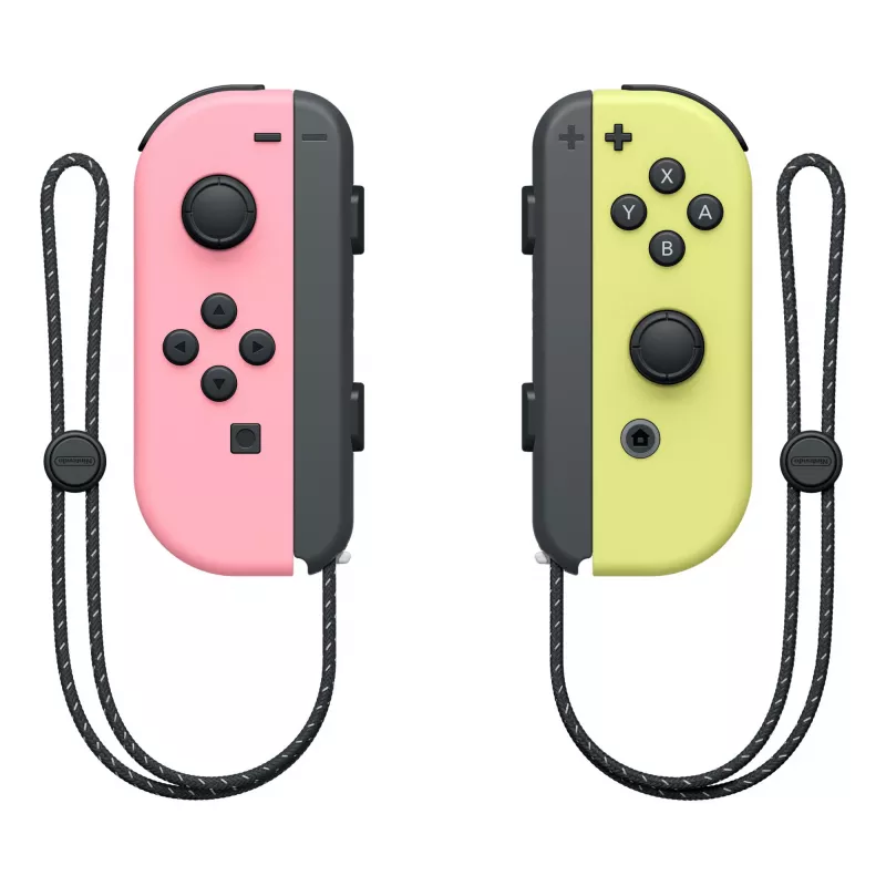 Nintendo 10011583 spēļu kontrolieris rozā, dzeltens Bluetooth spēļu kontrolieris analogs / digitāls Nintendo Switch, Nintendo Switch OLED