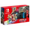 Nintendo Switch + Mario Kart 8 Deluxe pārnēsājamā spēļu konsole 15,8 cm (6,2 collas) 32 GB skārienjūtīgs ekrāns Wi-Fi melna, zila, sarkana