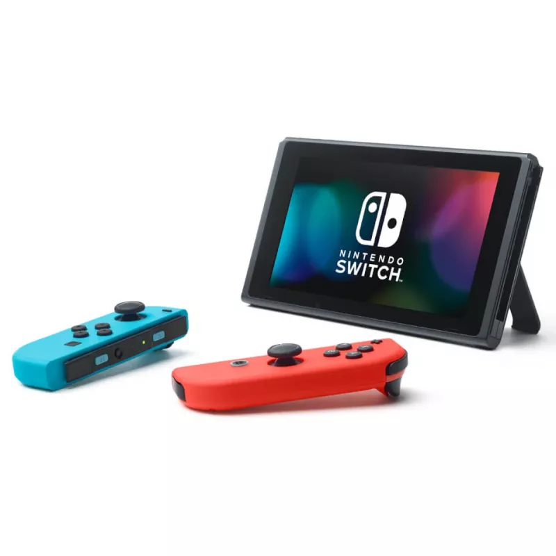 Nintendo Switch + Mario Kart 8 Deluxe pārnēsājamā spēļu konsole 15,8 cm (6,2 collas) 32 GB skārienjūtīgs ekrāns Wi-Fi melna, zila, sarkana