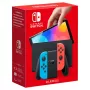 Nintendo Switch OLED, Nintendo Switch, NVIDIA Custom Tegra, zila, sarkana, analogais / digitālais, sākuma poga, barošanas poga, pogas