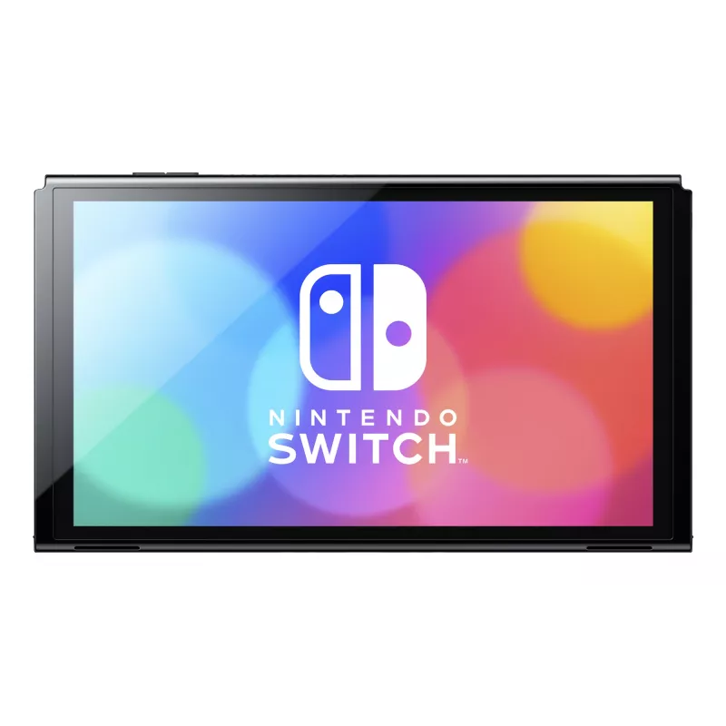 Nintendo Switch OLED, Nintendo Switch, NVIDIA Custom Tegra, zila, sarkana, analogais / digitālais, sākuma poga, barošanas poga, pogas