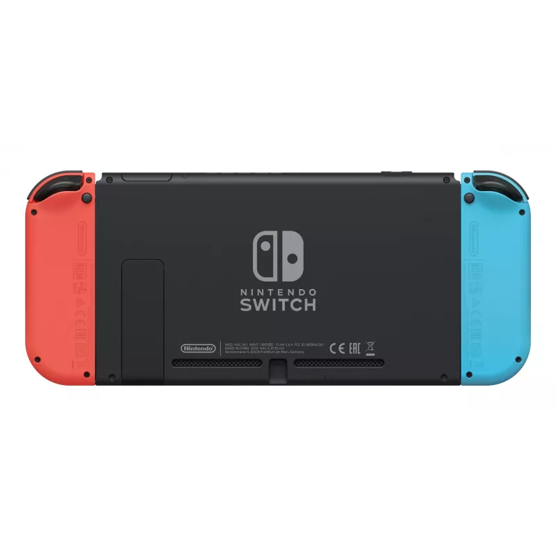 Nintendo Switch OLED, Nintendo Switch, NVIDIA Custom Tegra, zila, sarkana, analogais / digitālais, sākuma poga, barošanas poga, pogas