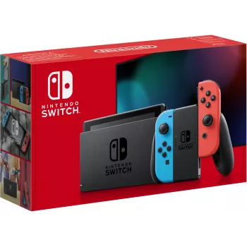 Nintendo Switch pārnēsājamā spēļu konsole 15,8 cm (6,2 collas) 32 GB skārienjutīgs ekrāns Wi-Fi zila, pelēka, sarkana