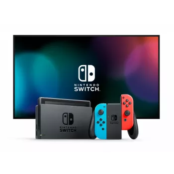 Nintendo Switch pārnēsājamā spēļu konsole 15,8 cm (6,2 collas) 32 GB skārienjutīgs ekrāns Wi-Fi zila, pelēka, sarkana
