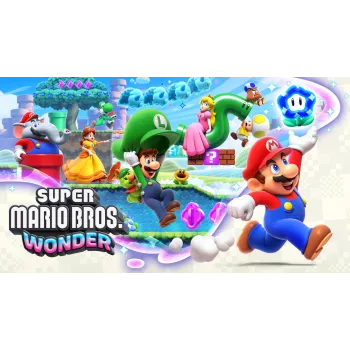 Nintendo Super Mario Bros. Wonder Standard vācu, holandiešu, angļu, spāņu, franču, itāļu, japāņu, korejiešu, portugāļu, krievu Nintendo Switch