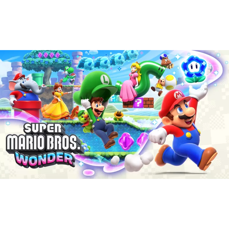 Nintendo Super Mario Bros. Wonder Standard vācu, holandiešu, angļu, spāņu, franču, itāļu, japāņu, korejiešu, portugāļu, krievu Nintendo Switch