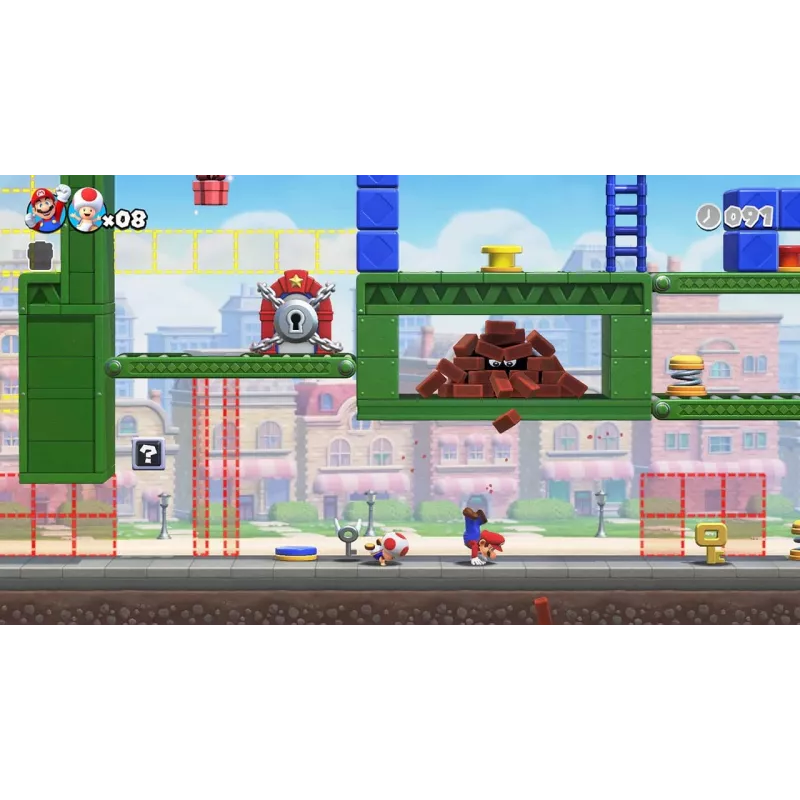 Nintendo Mario vs. Donkey Kong standarta vācu, holandiešu, angļu, spāņu, franču, itāļu, japāņu, korejiešu Nintendo Switch