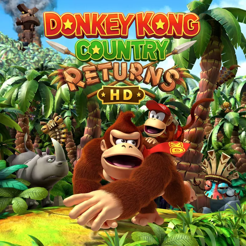 Nintendo Donkey Kong Country Returns HD, Nintendo Switch, Multiplayer mode, RP (Rating Pending)