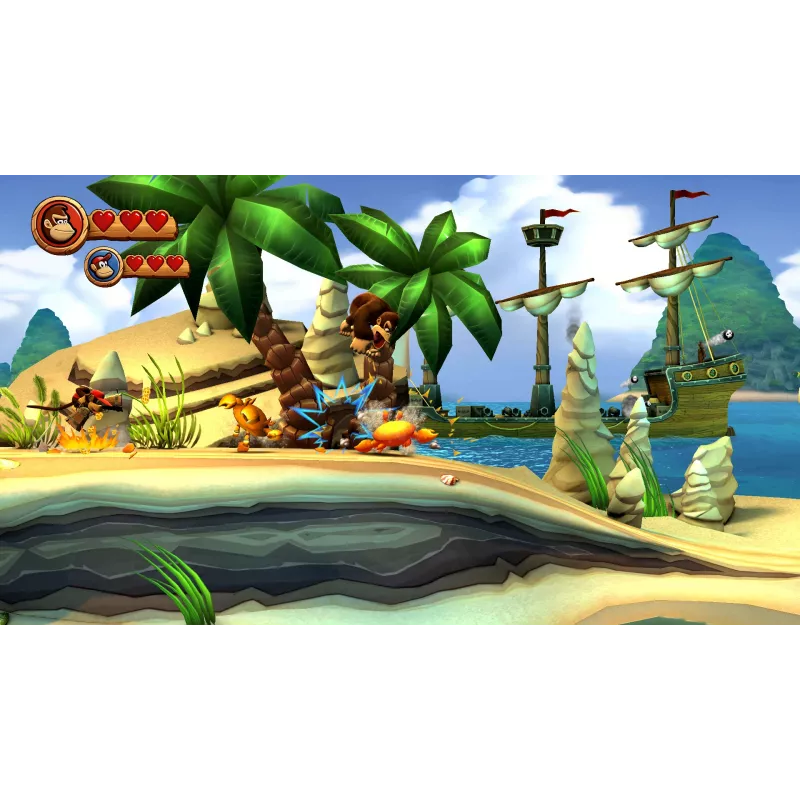Nintendo Donkey Kong Country Returns HD, Nintendo Switch, Multiplayer mode, RP (Rating Pending)