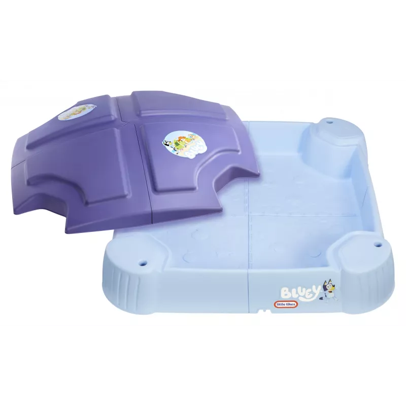 Little Tikes Bluey pludmales dienas smilšu kaste, Kvadrātveida, Plastmasa, Zila, Smilšu kaste