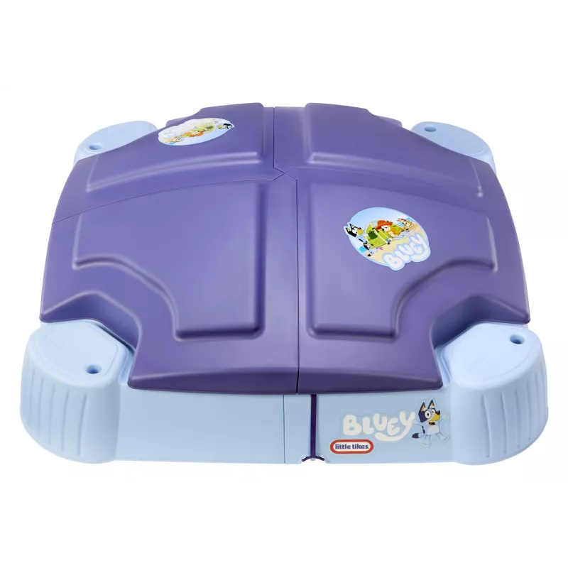 Little Tikes Bluey pludmales dienas smilšu kaste, Kvadrātveida, Plastmasa, Zila, Smilšu kaste