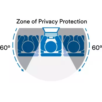 3M privātuma filtrs 24 collu monitoram, 16:9, PF240W9B, 61 cm (24 collas), 16:9, monitors, bezrāmja displeja privātuma filtrs, spīdīgs/matēts, pretatspīduma