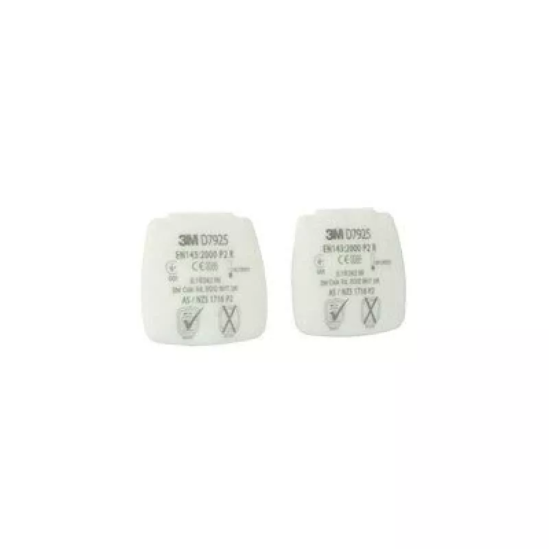 3M D7925 respiratora piederums Daļiņu filtrs 4 gab.